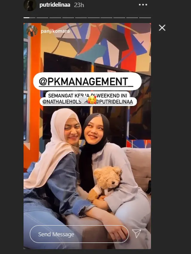 Akrab dengan Keluarga Sule, Ini 5 Potret Kedekatan Putri Delina dan Nathalie Holscher