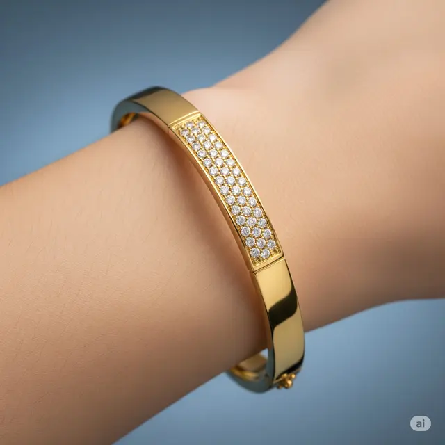Model Gelang Emas 420 Terbaru.