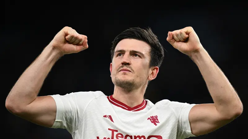 Pemain Manchester United Harry Maguire