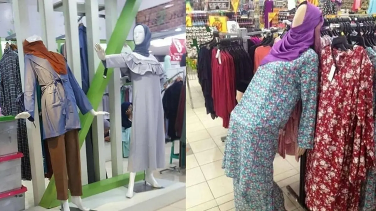 6 Manekin Busana Wanita Ini Absurd Banget, Enggak Habis Pikir