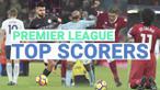 5 Top Skorer sementara Premier League 2017/2018 hingga pekan ke-23. Harry Kane masih di peringkat teratas.