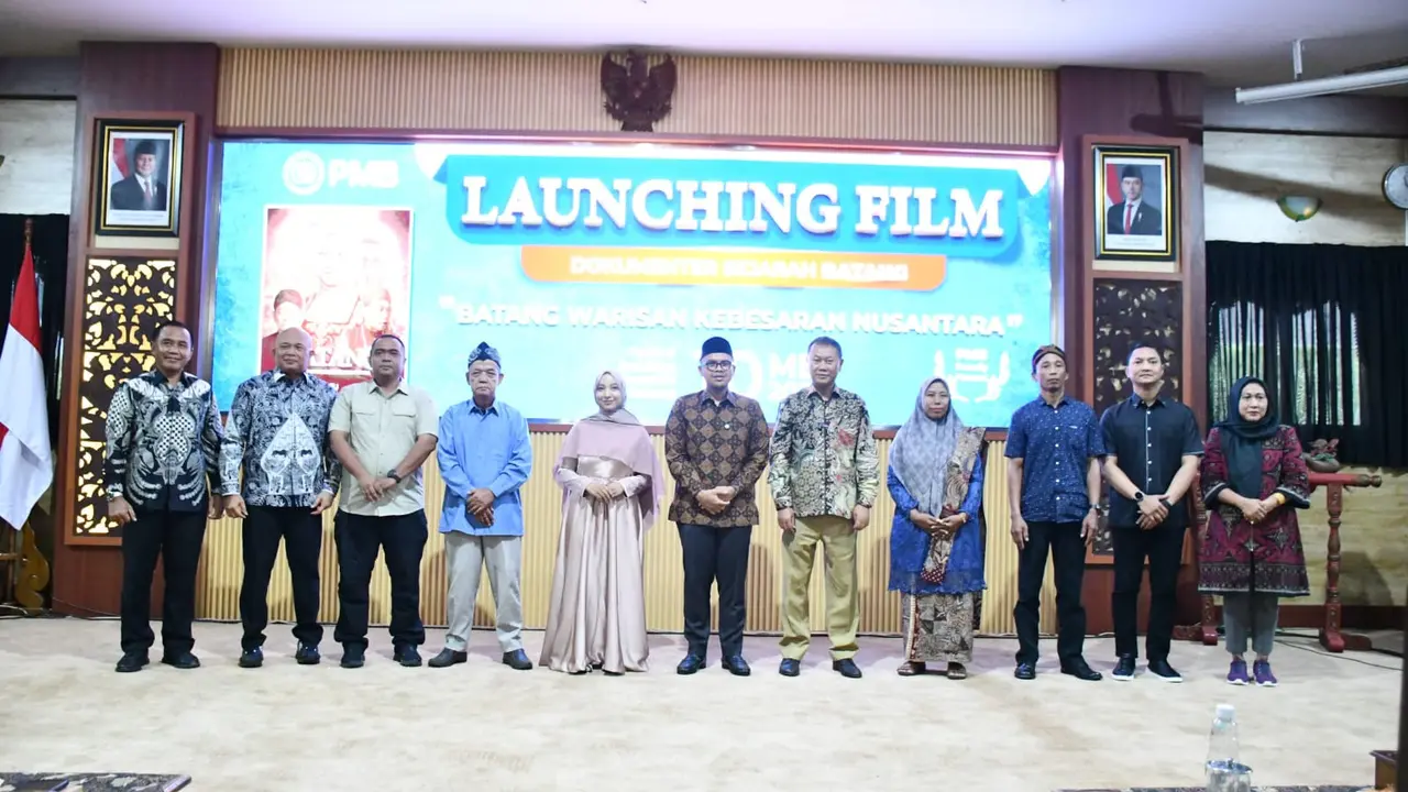 Launching film dokumenter berjudul “Batang: Warisan Kebesaran Nusantara” pada Jumat, 10 Mei 2025, bertempat di Pendopo Kabupaten Batang. (Istimewa)