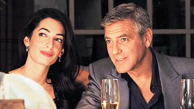 Amal Alamuddin dan George Clooney