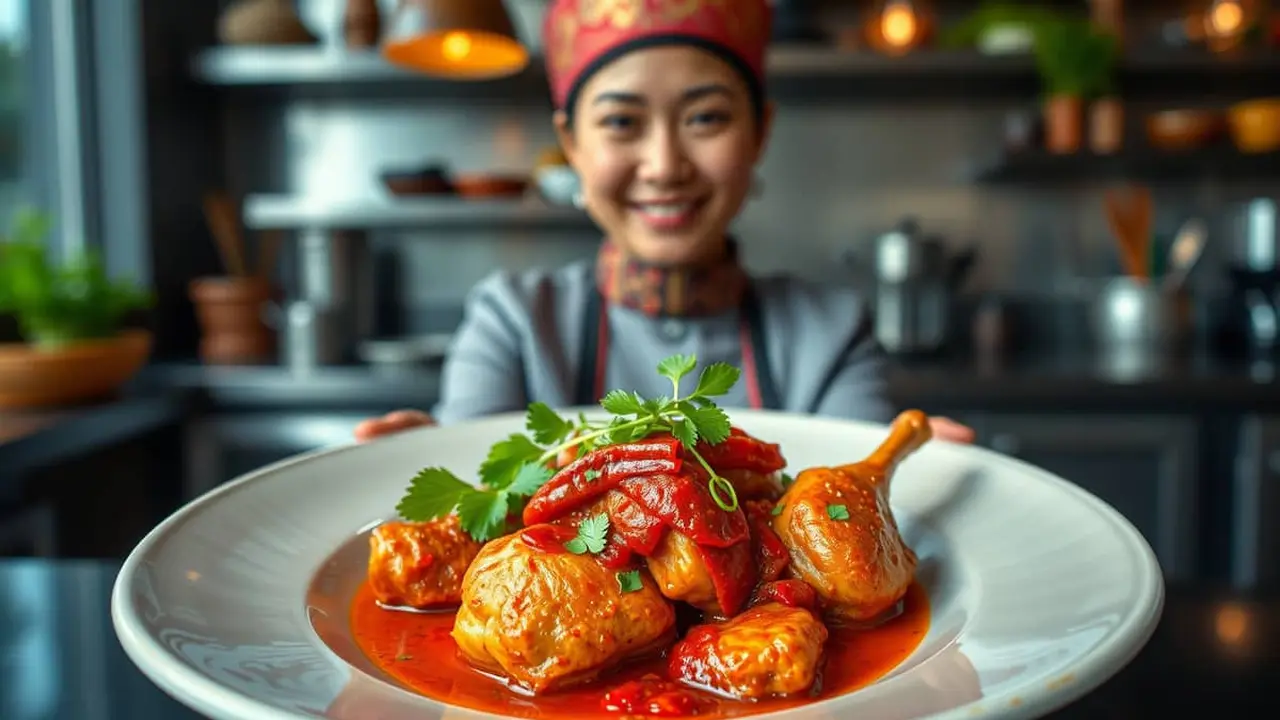 resep ayam rica