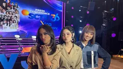 Cia, Vedra dan Sheera Kolaborasi dengan 3 Diva di SCTV 36 Xtraordinary, Deg-degan