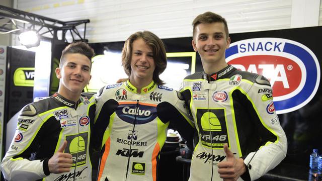 Andrea Migno, Nicolo Bulega, Luca Marini