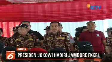 Resmikan Jambore Kebangsaan Bela Negara, Presiden Jokowi tegaskan tidak ada ruang bagi ideologi selain Pancasila.