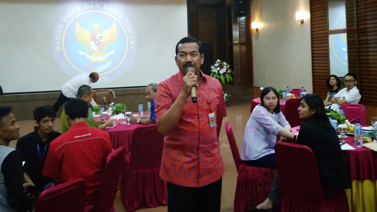 Kepala Badan Siber dan Sandi Negara Mayjen (Purn) TNI Djoko Setiadi
