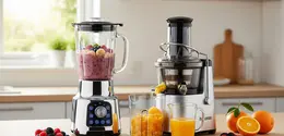 Gambar Juicer dan Blender. (Gemini AI)
