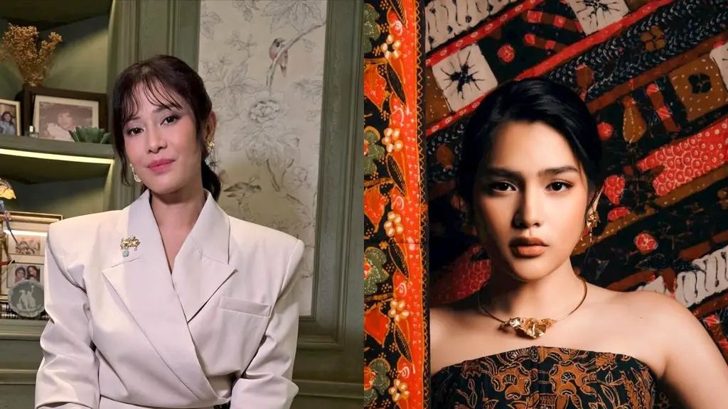 Salah satu yang paling mencuri perhatian adalah Dian Sastrowardoyo. Ia tampil anggun dalam balutan blazer putih berpotongan tegas dengan siluet oversized yang memberi kesan modern dan powerful. Blazer tersebut dipadukan dengan kain batik bernuansa biru navy bermotif floral klasik yang membuat penampilannya terlihat semakin sophisticated.  [@vagueskin].