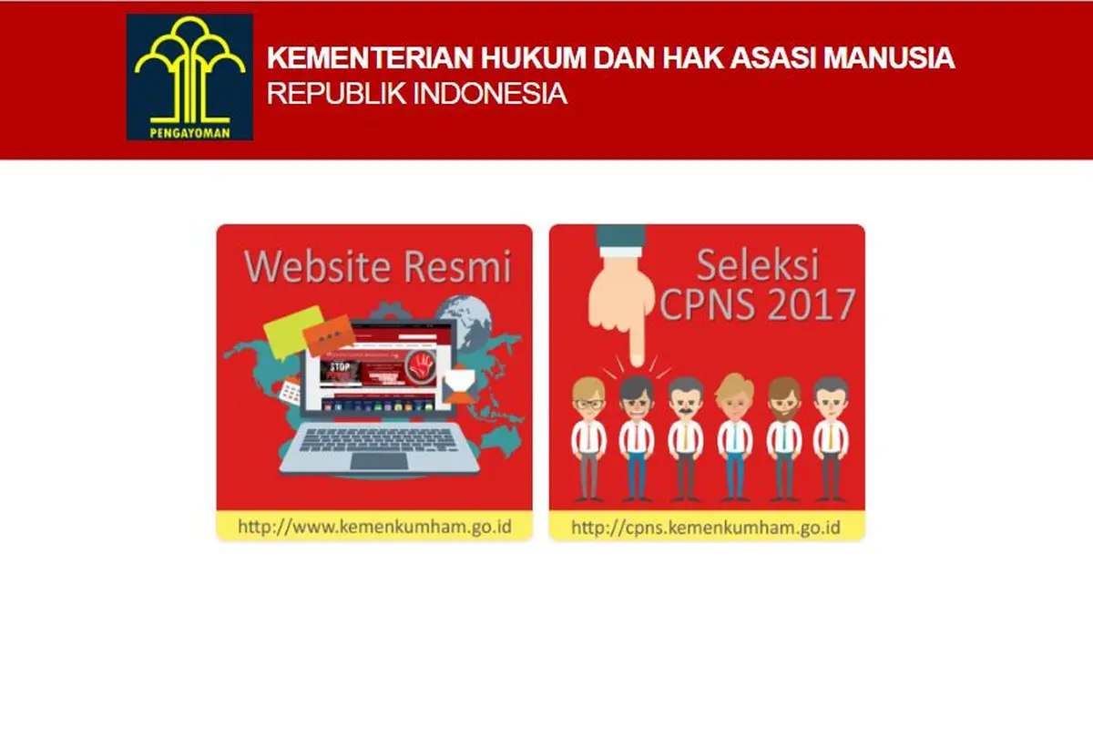 [Bintang] SSCN BKN: Ini Persyaratan Pelamaran CPNS Kemenkumham 2017