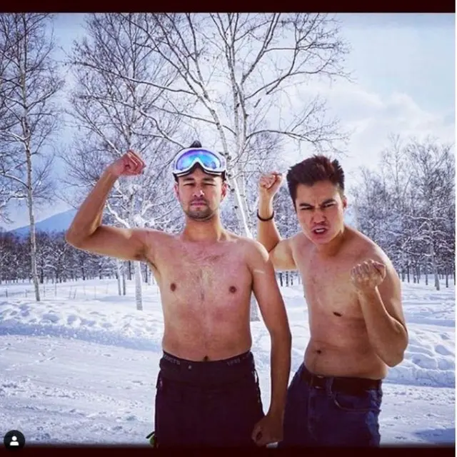 Raffi Ahmad dan Baim Wong