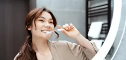 Pasta gigi untuk senyum lebih cerah. (depositphotos.com/puhhha)