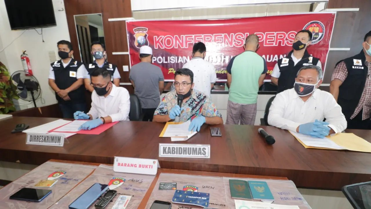 Polda Kepri Ciduk 3 Tersangka Pelaku Perdagangan Manusia