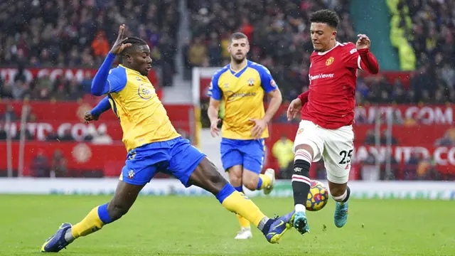 FOTO: Manchester United Ditahan Imbang Southampton di Old Trafford