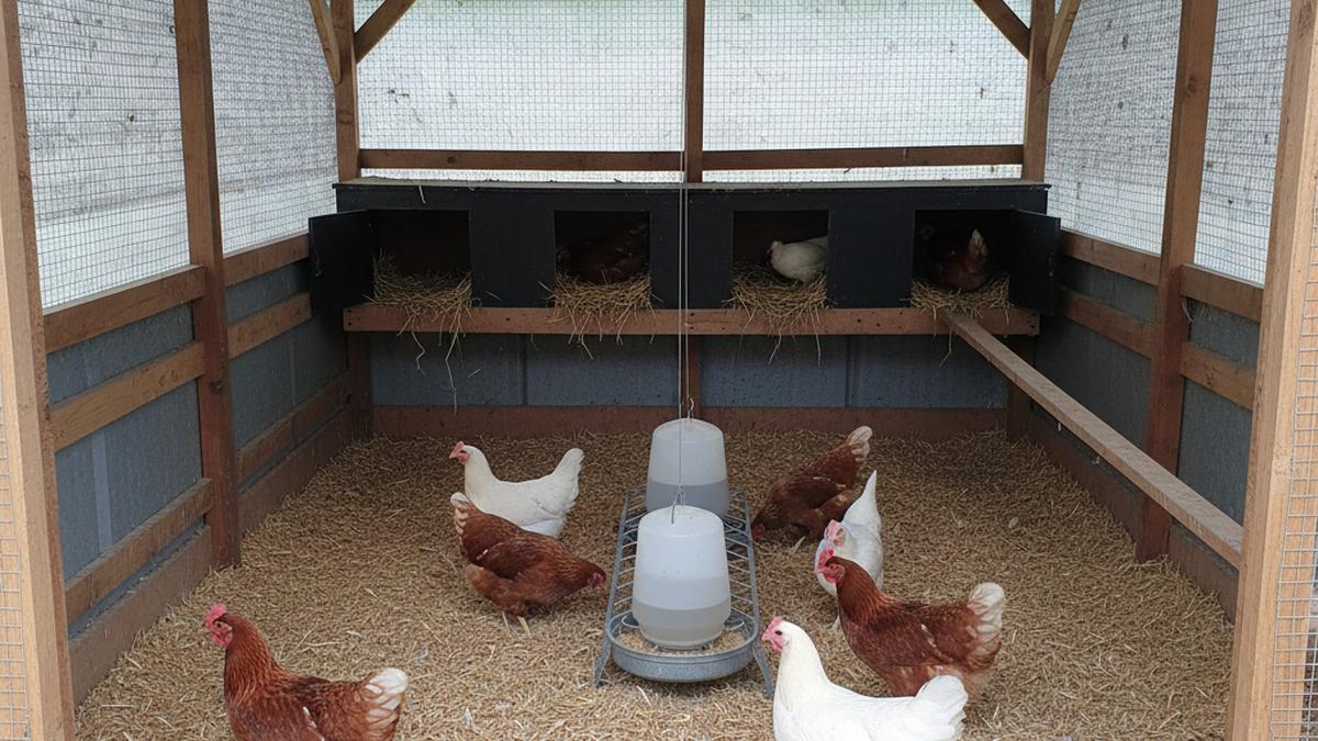 6 Desain Kandang Ayam Petelur Supaya Produksi Telur Banyak