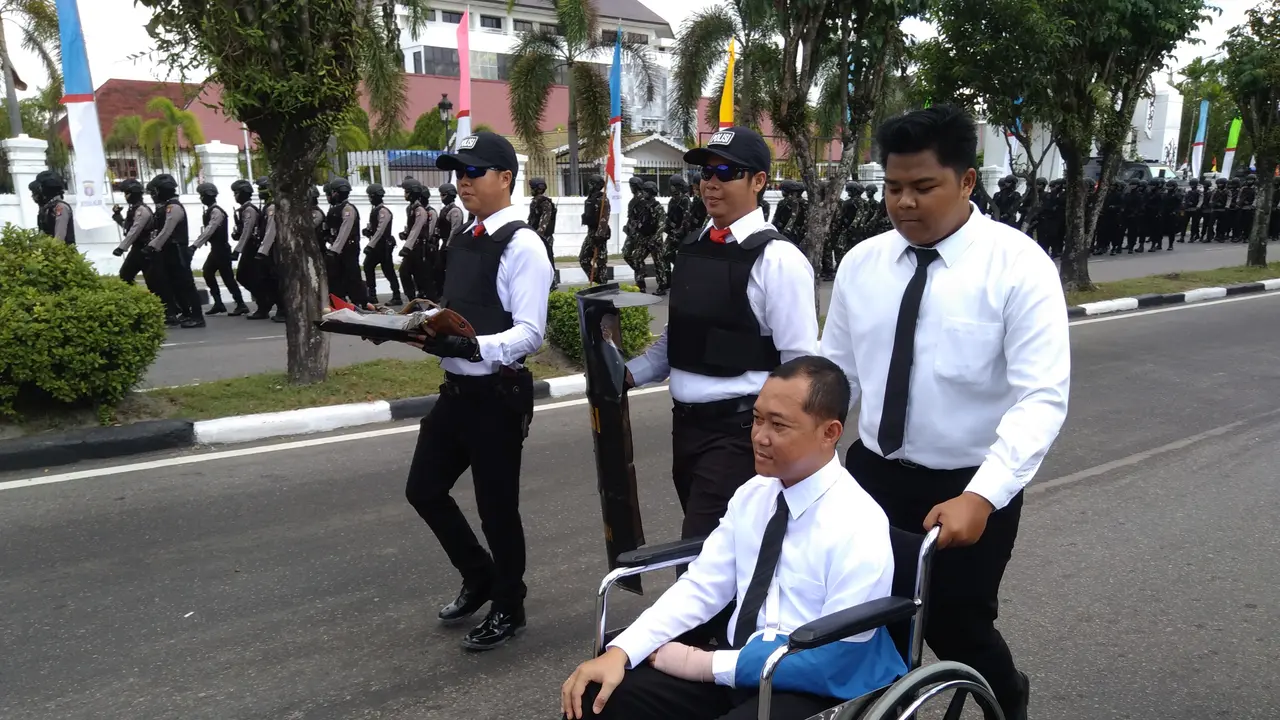 Kisah Sebutir Peluru di Tubuh Polisi Putra Dayak