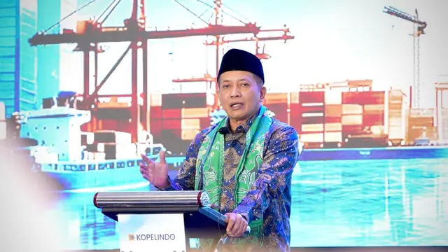Menteri Koperasi, Ferry Juliantono saat Rapat Anggota Tahunan (RAT) Koperasi Pelabuhan Indonesia (Kopelindo). (Foto: Kementerian Koperasi)