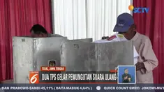 Mulai adanya warga dengan KTP luar kota yang mencoblos tanpa formulir A-5 hingga surat suara yang tertukar, warga di Tegal dan Subang lakukan pemungutan suara ulang.
