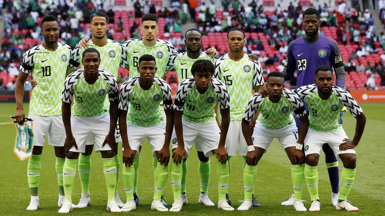 Jersey Nigeria, Piala Dunia 2018, Rusia