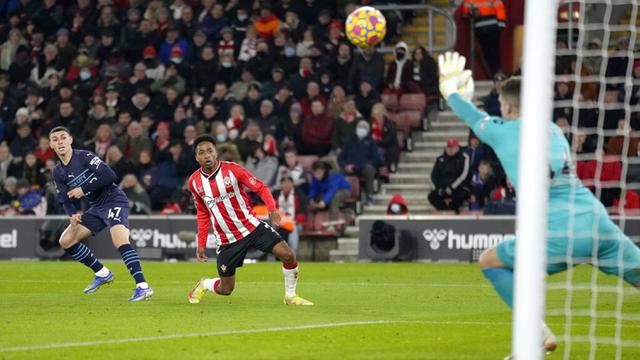 FOTO: Manchester City Bermain Imbang Lawan Southampton