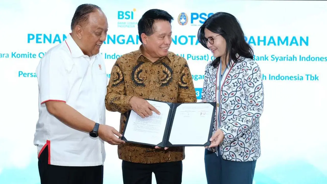 Sinergi BSI, KONI dan PSSI Kembangkan Olahraga Indonesia