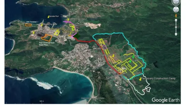 Proyek smelter PT Amman Mineral Nusa Tenggara (AMMAN) di Batu Hijau, Kabupaten Sumbawa Barat, Nusa Tenggara Barat