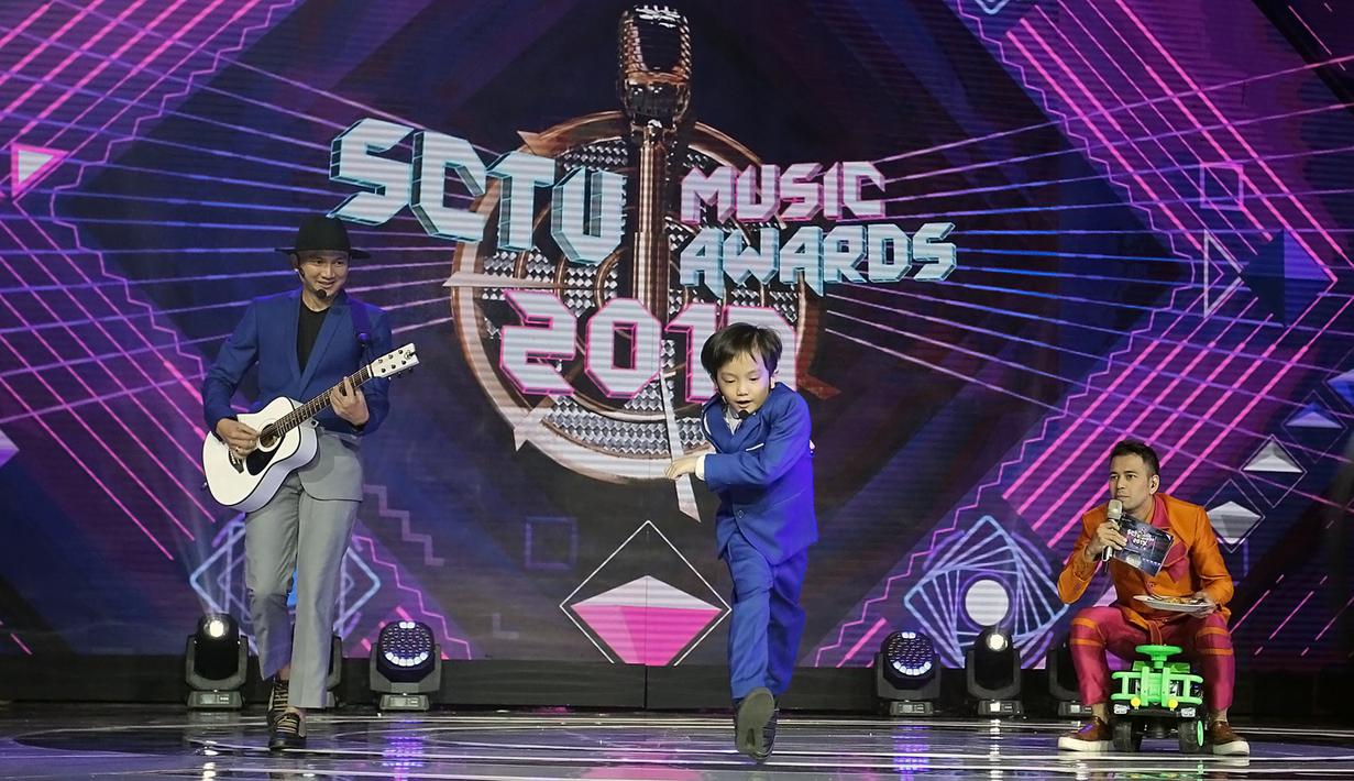 Saga, Pencipta Lagu Termuda di Panggung SCTV Music Awards ...