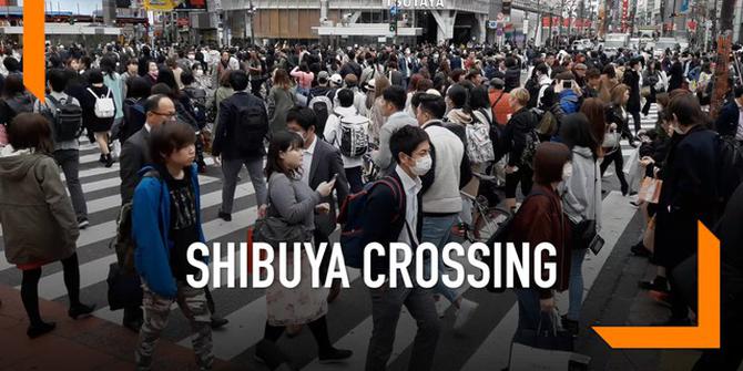 VIDEO: Sensasi Berjalan di Shibuya Crossing