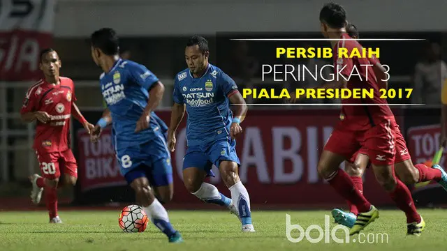 Persib Taklukkan Semen Padang Berkat Gol Atep