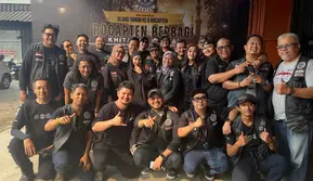 Perayaan HUT Komunitas Motor Ini Jauh dari Kata Biasa