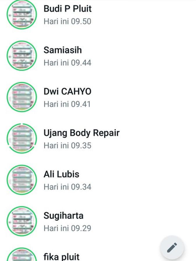 6 Status WhatsApp Circle Pertemanan Ini Jadi Tanda Kekompakan, Satu Visi (Twitter/cinko_rif)