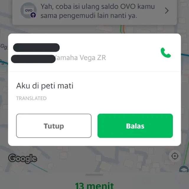 6 Chat Ojol Beri Informasi Sampai di Titik Jemput Ini Maknanya Bikin Bingung