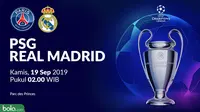 Liga Champions - PSG Vs Real Madrid (Bola.com/Adreanus Titus)