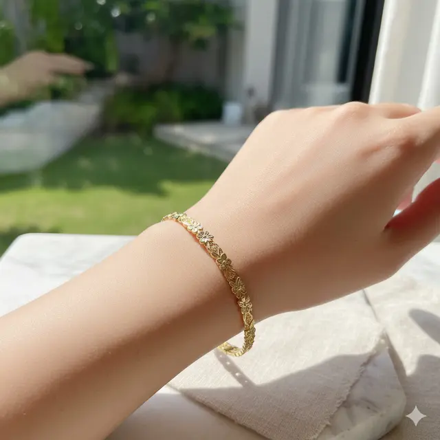 Desain Gelang Emas 24 Karat 1 Gram