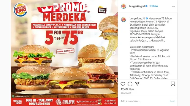 Promo Kemerdekaan