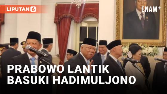 VIDEO: Basuki Hadimuljono Resmi Jabat Kepala Otorita IKN