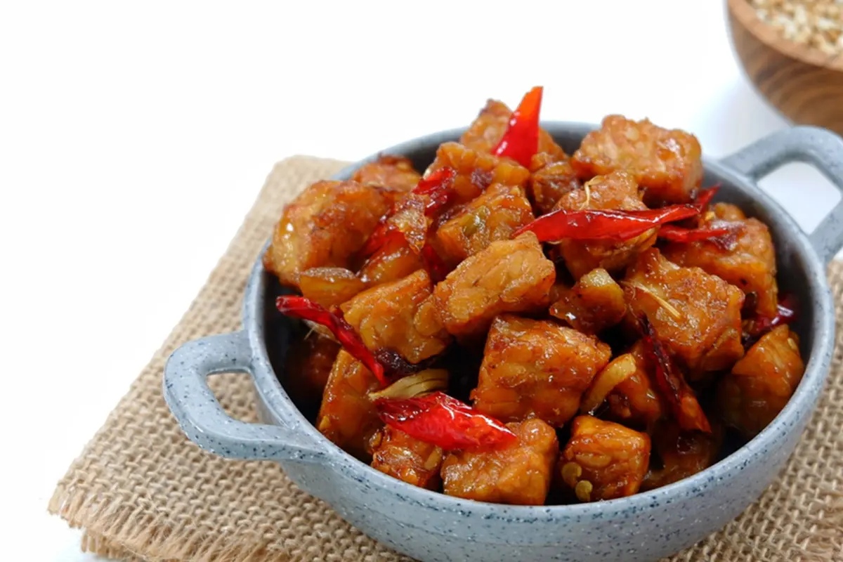 resep tempe orek basah