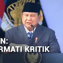 Prabowo: Kritik Harus Dihormati, tapi Jangan Merusak Persatuan Bangsa