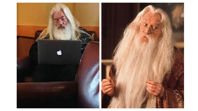 Orang mirip karakter film (Sumber: Brightside)