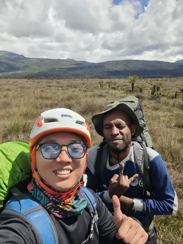 Ekspedisi Puncak Trikora.
