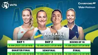 Jadwal dan Live Streaming WTA 500 Adelaide International 2 di Vidio, 9-14 Januari 2023. (Sumber : dok. vidio.com)