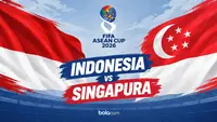 Timnas Indonesia Vs Timnas Singapura, FIFA ASEAN Cup 2026. (Bola.com/Generated AI)