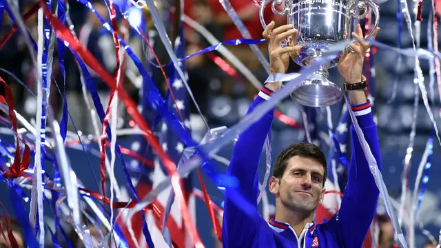 Novak Djokovic (AFP PHOTO/JEWEL SAMAD )
