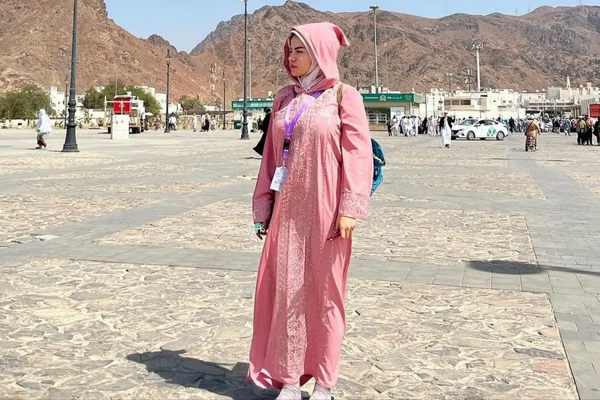 Dinar Candy umrah di bulan Ramadhan 2022 (Foto Instagram/@dinar_candy)