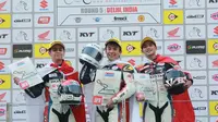 Astra Honda Racing Team (AHRT), Awhin Sanjaya dan Yaasiin Gabriel Somma akan berpartisipasi di ajang Suzuka 4 Hours Endurance Race di Sirkuit Suzuka, Jepang 27-30 Juli 2017. (AHRT)
