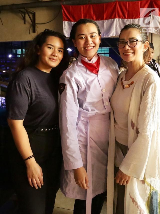 Jadi Paskibra, Aaliyah Massaid Tertantang Kibarkan Bendera di Bawah Air