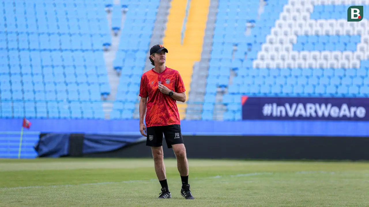 Official Training Borneo FC Jelang Leg Kedua Semifinal Championship Series BRI Liga 1 2023/2024 Kontra Madura United