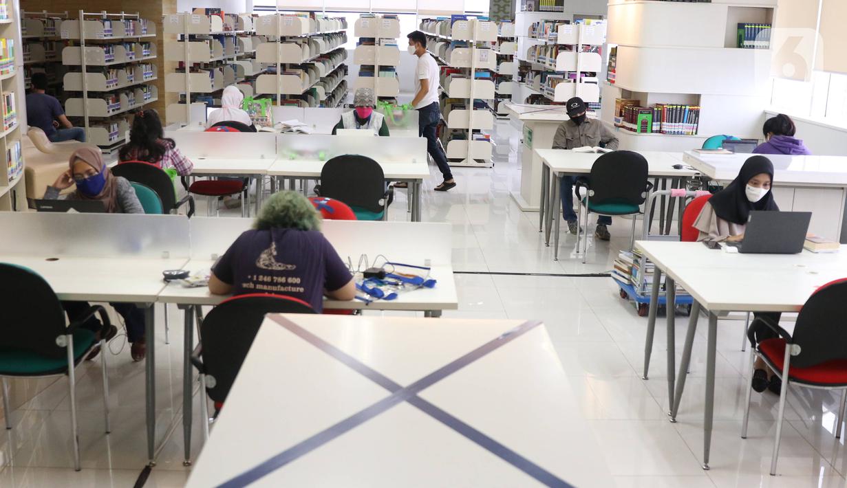 Foto Perpustakaan Nasional Kembali Buka Pelayanan News Liputan6 Com