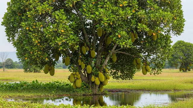 Ilustrasi Pohon Nangka. Foto: AI Generated